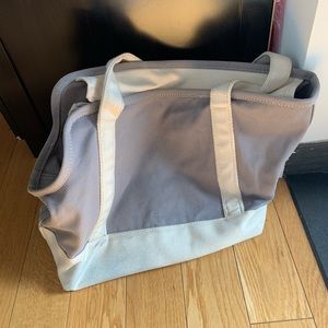 Lands’end canvas tote pet carrier